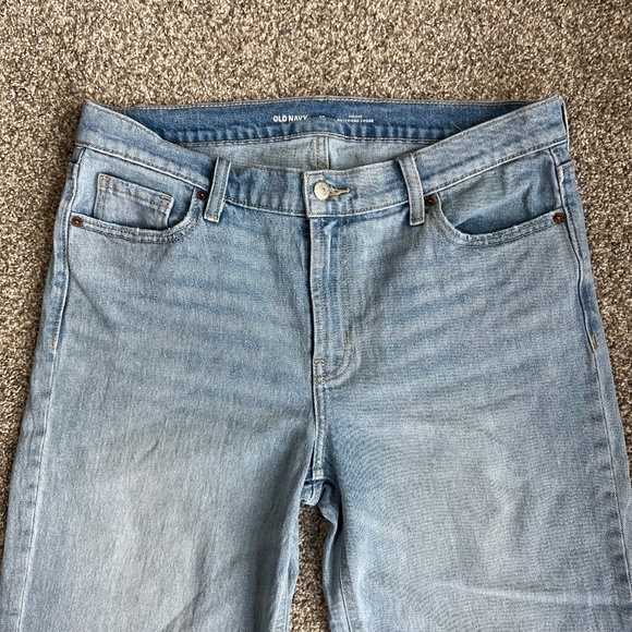 Old Navy Light Wash High Rise Boyfriend Loose Jeans, Size 10T - Picture 2 of 7